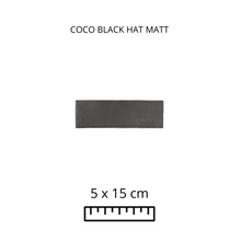 Load image into Gallery viewer, COCO BLACK HAT MATT 5X15
