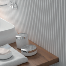 Load image into Gallery viewer, STRIPES ICE WHITE MATT 7.5X30