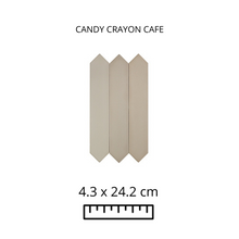 Load image into Gallery viewer, CANDY CRAYON CAFE 4.3X24.3
