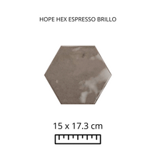 Load image into Gallery viewer, HOPE HEX ESPRESSO 15X17.3
