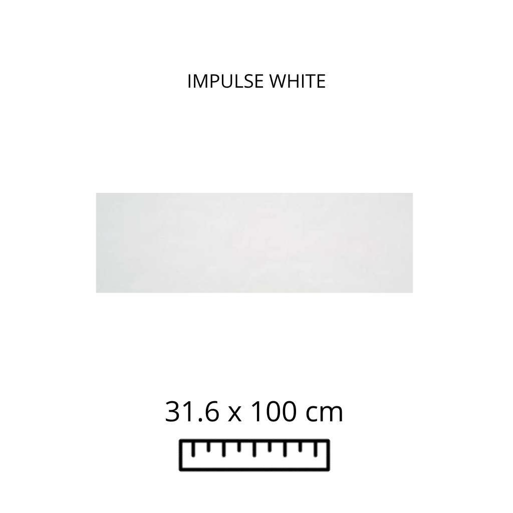 IMPULSE WHITE 31.6X100