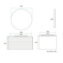 Load image into Gallery viewer, MUEBLE BRONN 80
