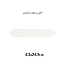 Load image into Gallery viewer, OFF WHITE MATT/ ON WHITE GLOSS
