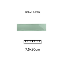 Load image into Gallery viewer, OCEAN GREEN GLOSS 7.5X30
